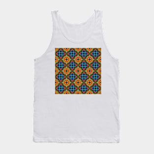 Moroccan arabic oriental tile pattern Tank Top